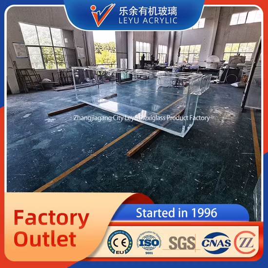 High Quality Transparent Oceanarium PMMA Aquarium Acrylic Tunnel Sheet