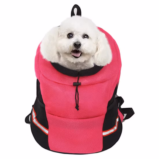Factory Direct Supply Portable Cat Dog Backpack Breathable Chest Bag Pet Carrier