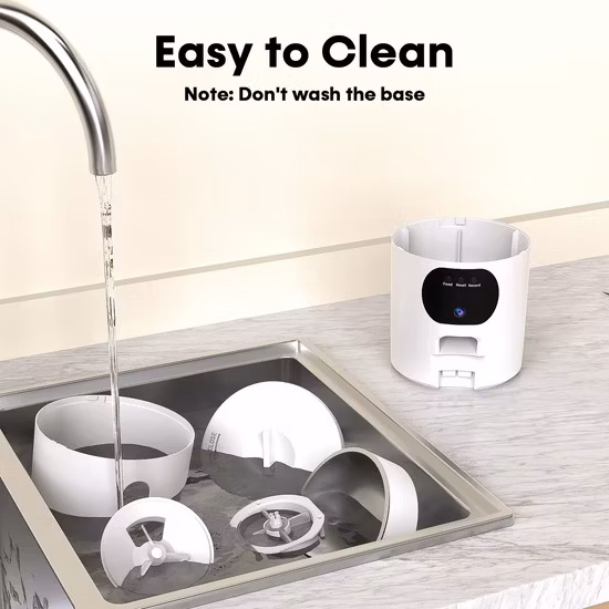 Smart Auto Pets Feeder with WiFi Video Voice Cat Dog