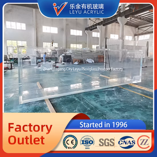 Quality Large Marine Aquarium Large Thick Transparent Acrylic Fish Tank